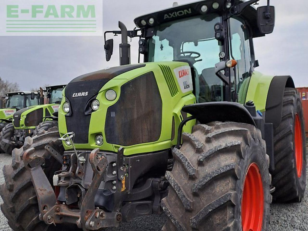 Farm tractor CLAAS axion 830 c-matic CMATIC
