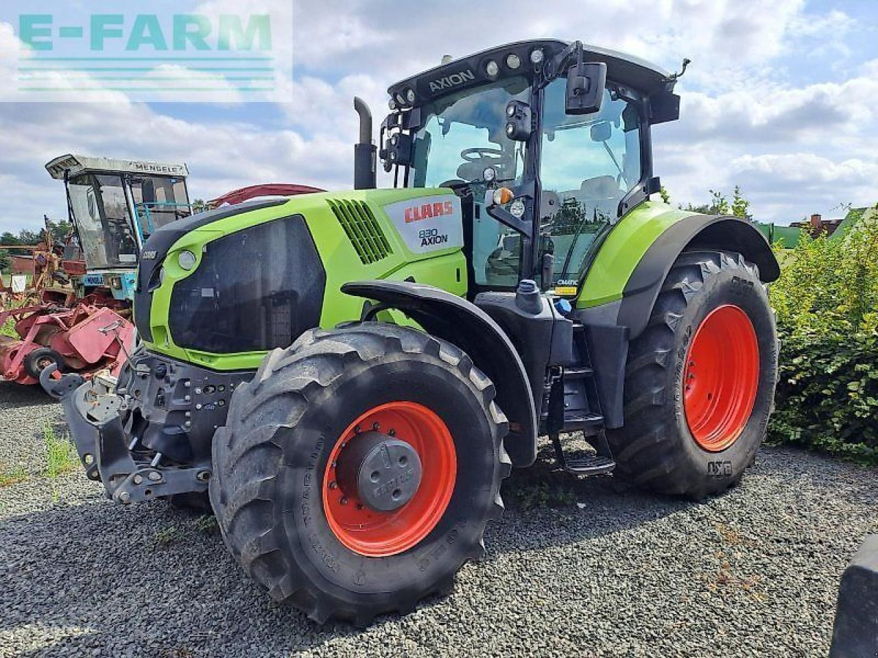 Farm tractor CLAAS axion 830 c-matic CMATIC