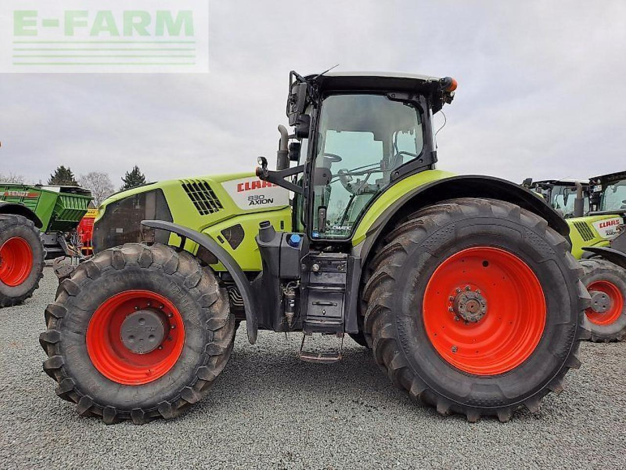 Farm tractor CLAAS axion 830 c-matic CMATIC