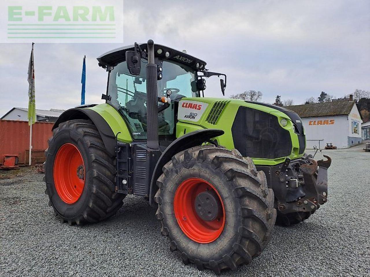 Farm tractor CLAAS axion 830 c-matic CMATIC