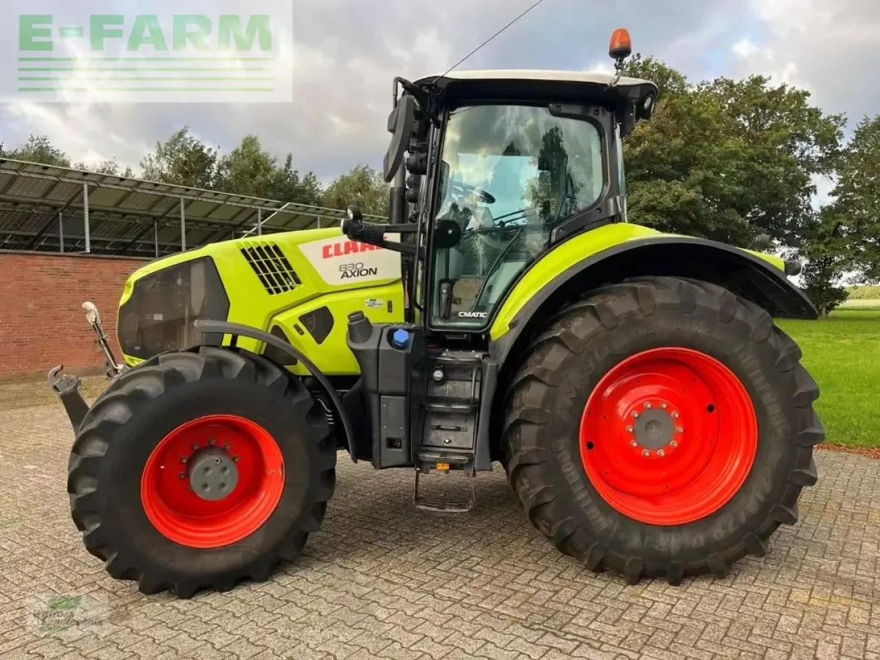Farm tractor CLAAS axion 830 cebis