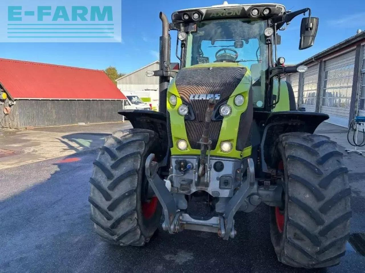 Farm tractor CLAAS axion 830 cebis