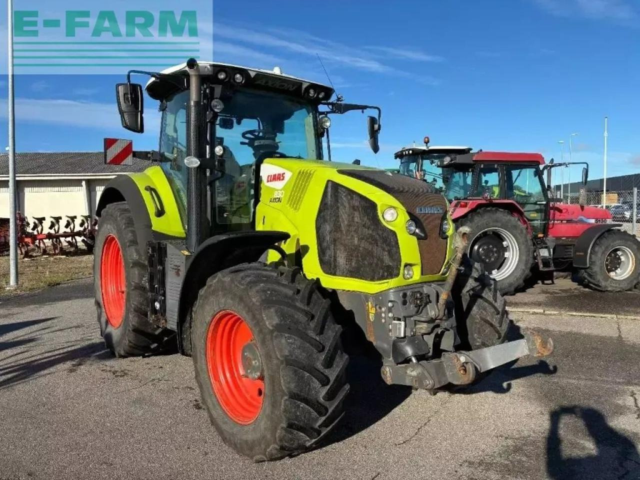 Farm tractor CLAAS axion 830 cebis