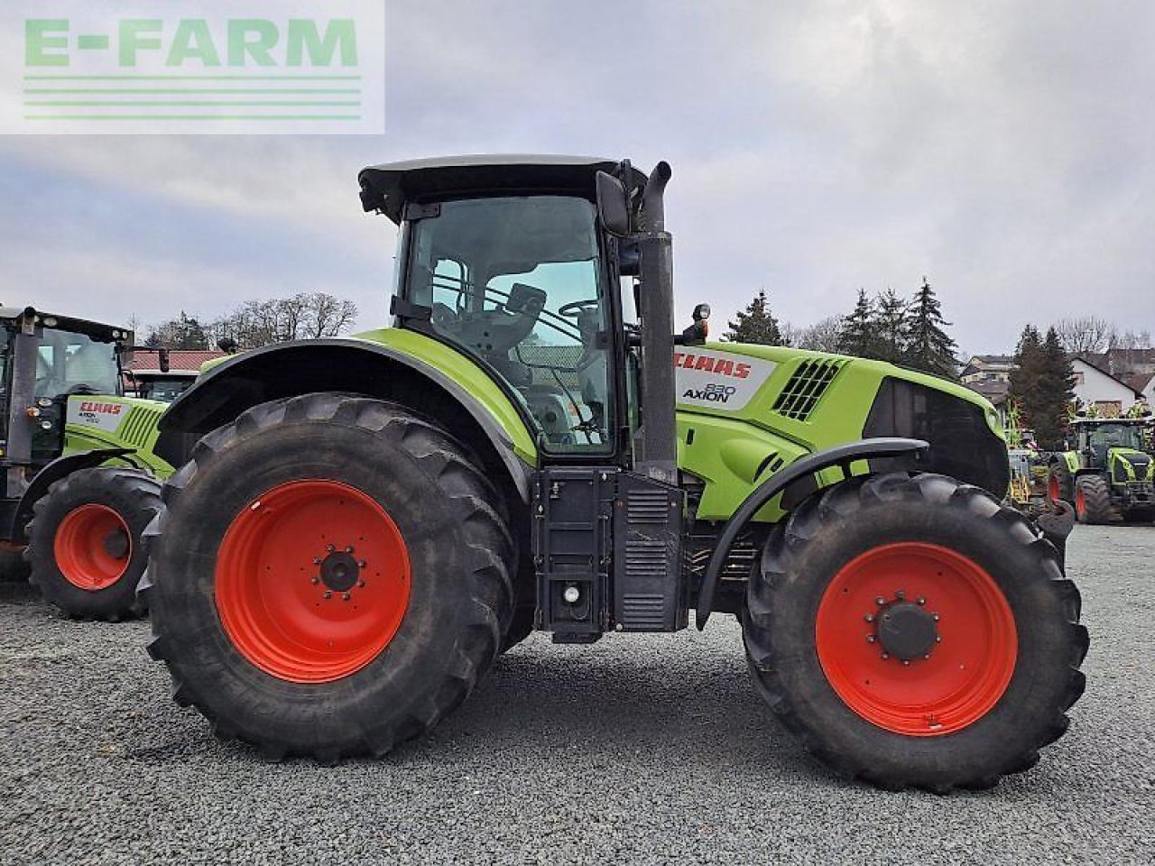 Farm tractor CLAAS axion 830 cebis