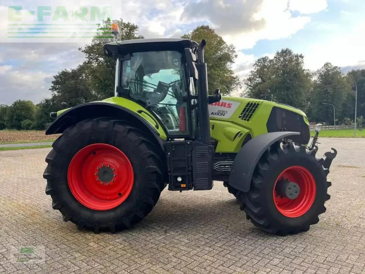 Farm tractor CLAAS axion 830 cebis