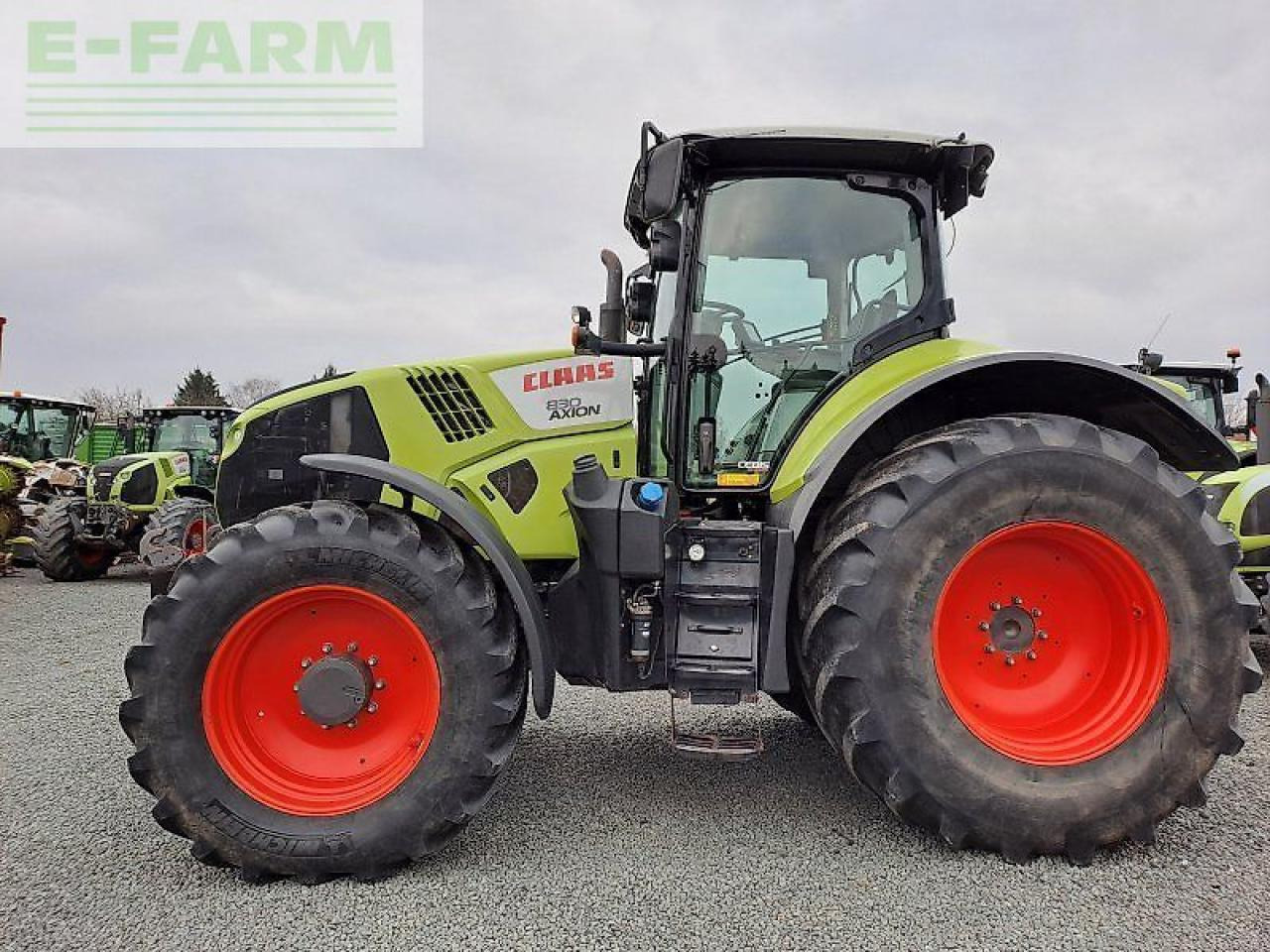 Farm tractor CLAAS axion 830 cebis