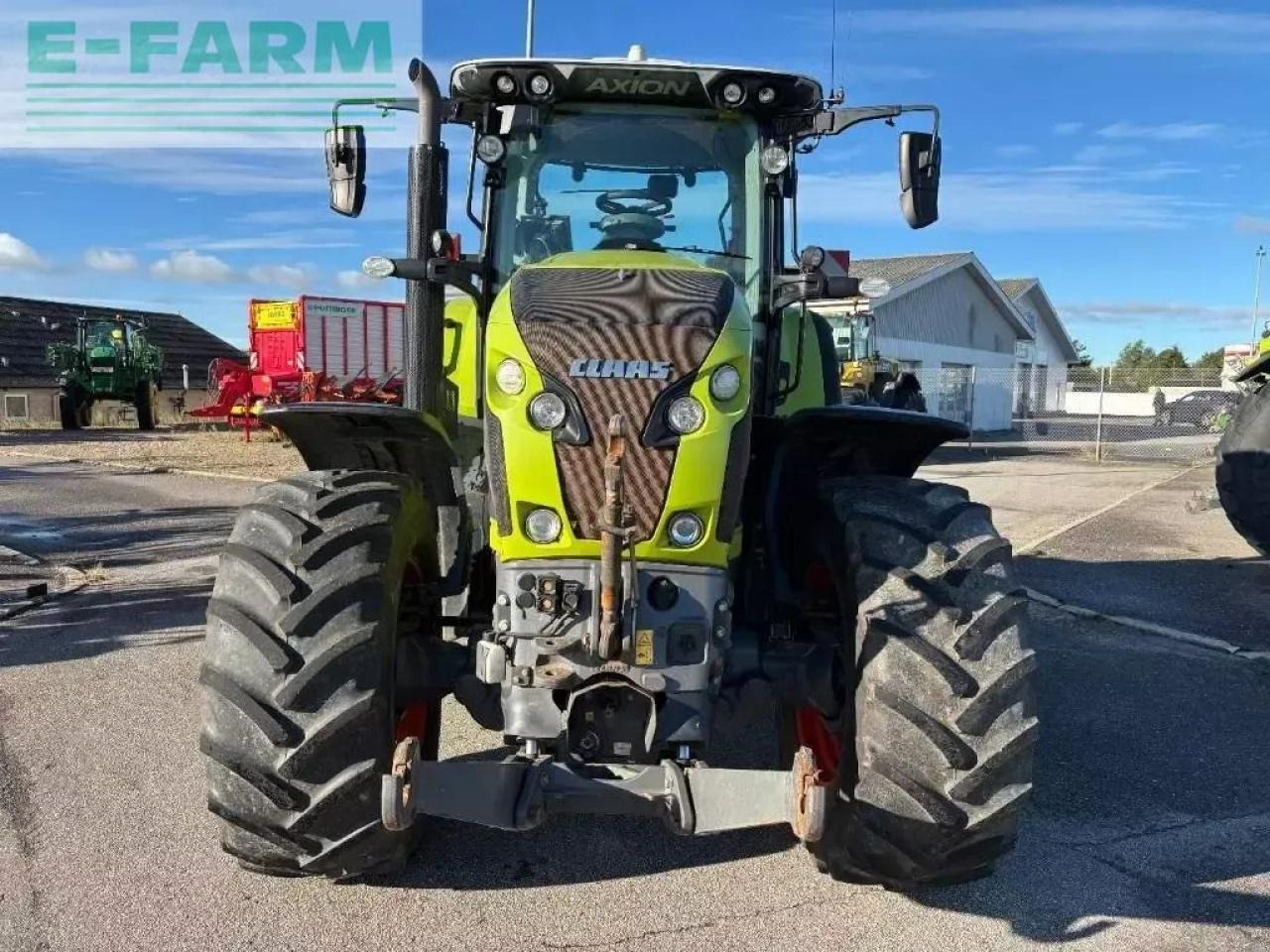 Farm tractor CLAAS axion 830 cebis