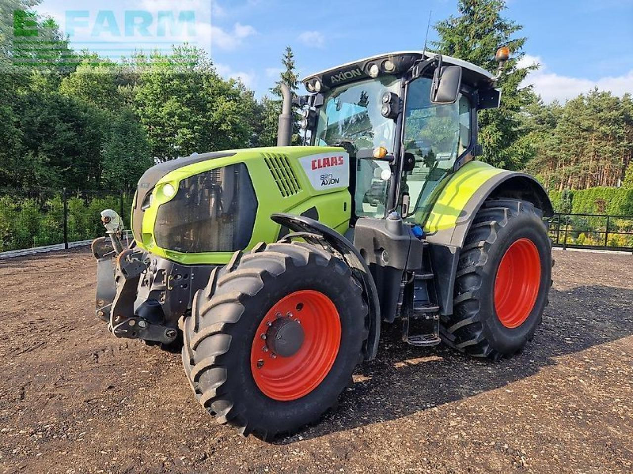 Farm tractor CLAAS axion 830 cis