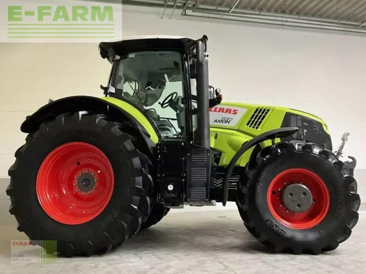 Farm tractor CLAAS axion 830 cmatic