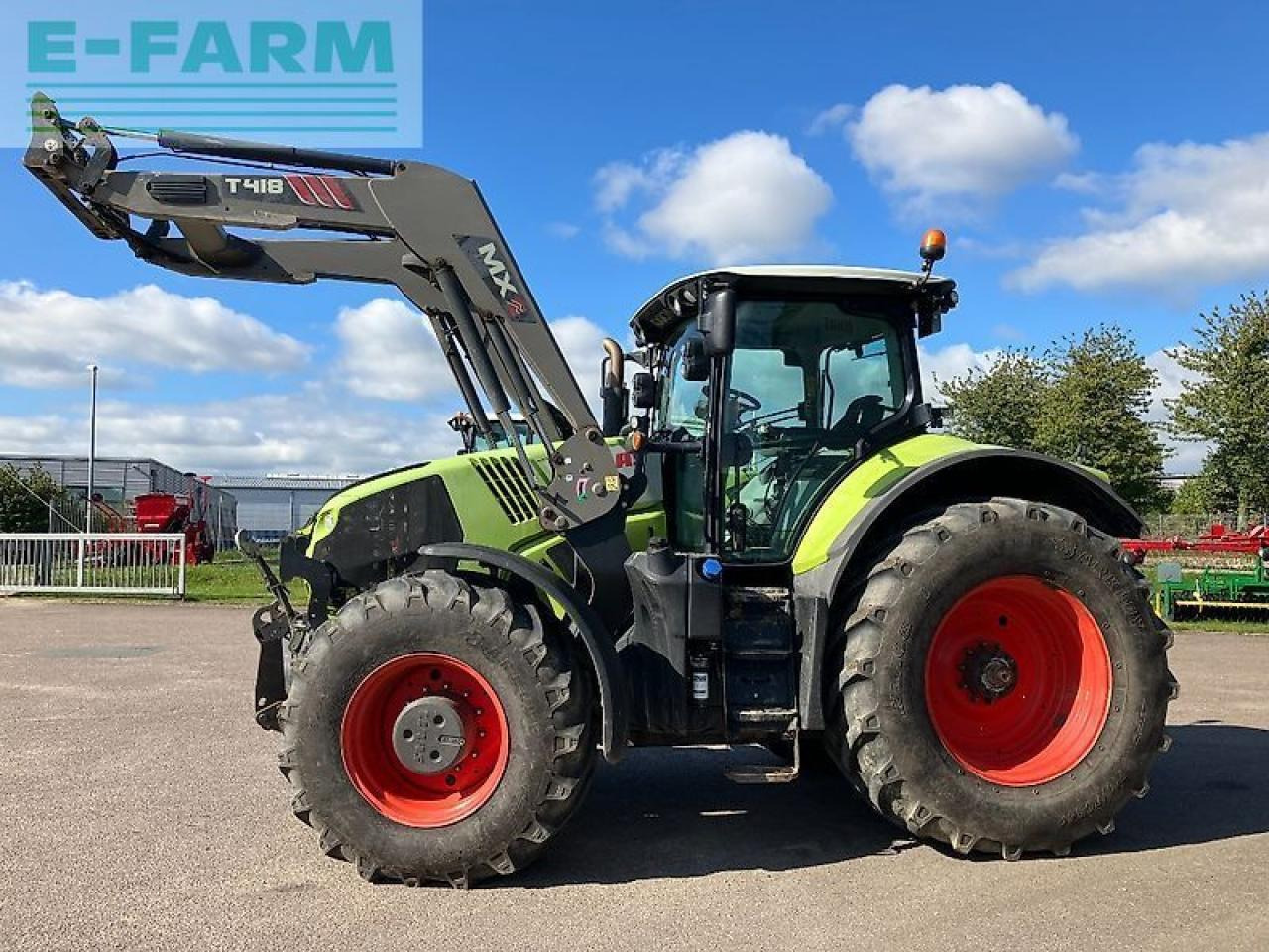 Farm tractor CLAAS axion 830 cmatic CMATIC