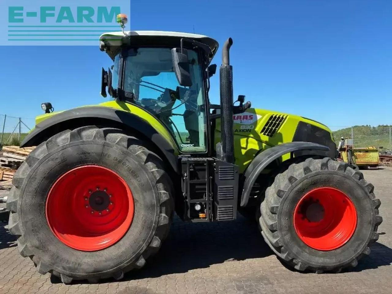 Farm tractor CLAAS axion 830 cmatic CMATIC