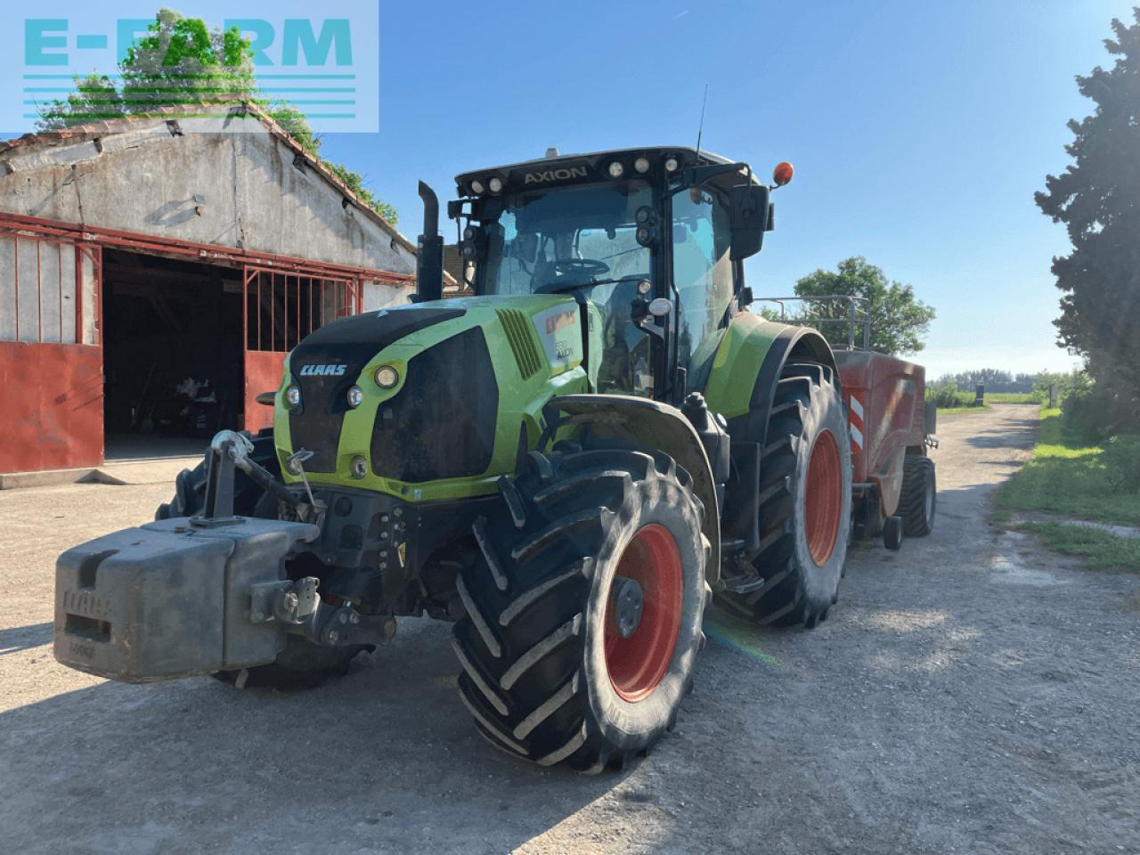 Farm tractor CLAAS axion 830 cmatic CMATIC