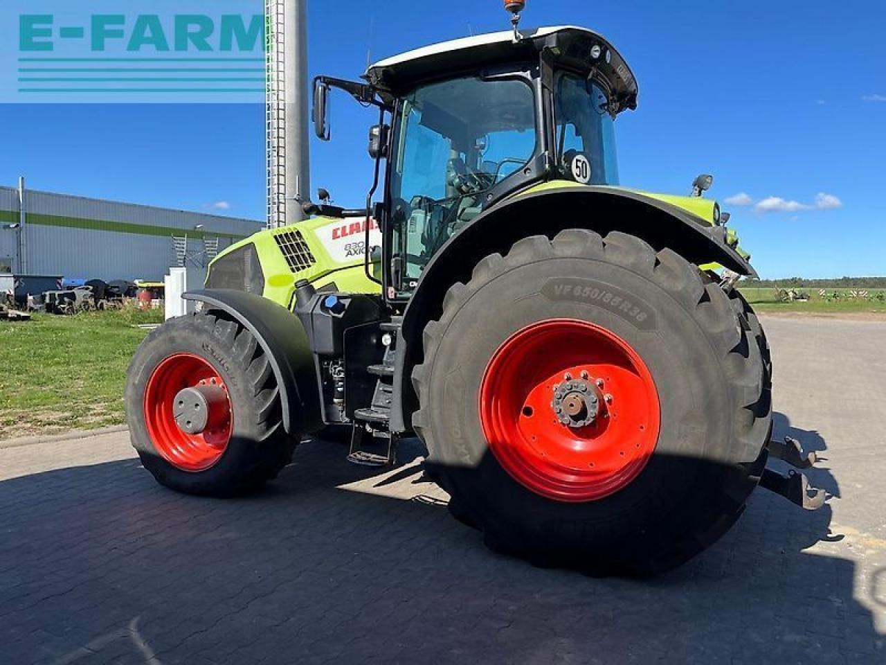Farm tractor CLAAS axion 830 cmatic CMATIC