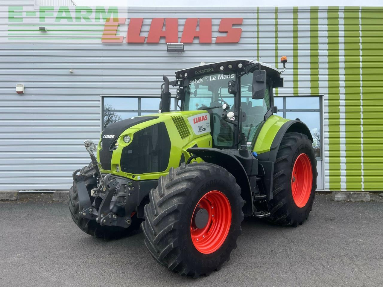 Farm tractor CLAAS axion 830 cmatic business CMATIC