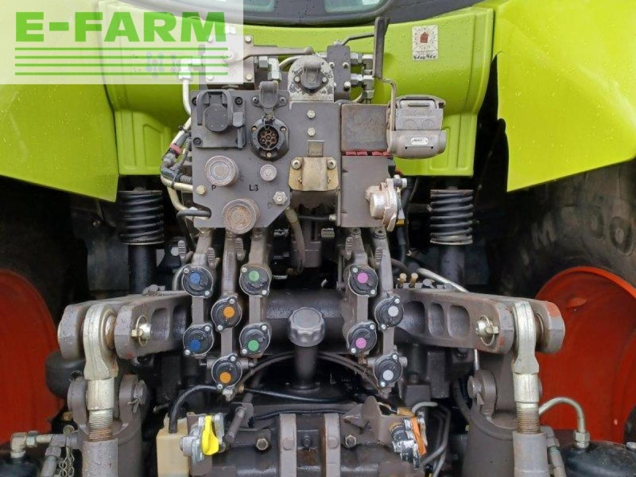 Farm tractor CLAAS axion 830 cmatic cebis