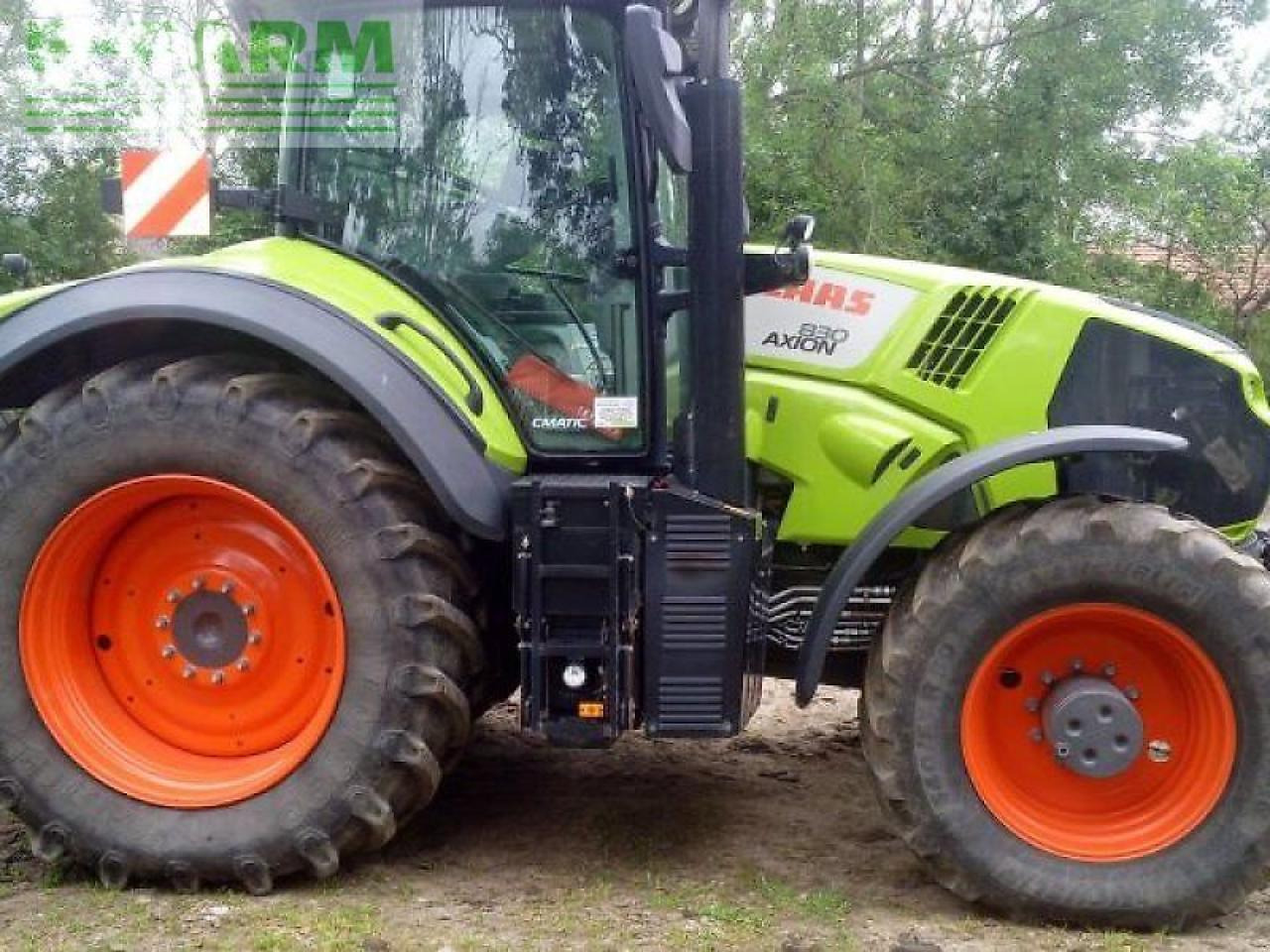 Farm tractor CLAAS axion 830 cmatic cebis CMATIC CEBIS