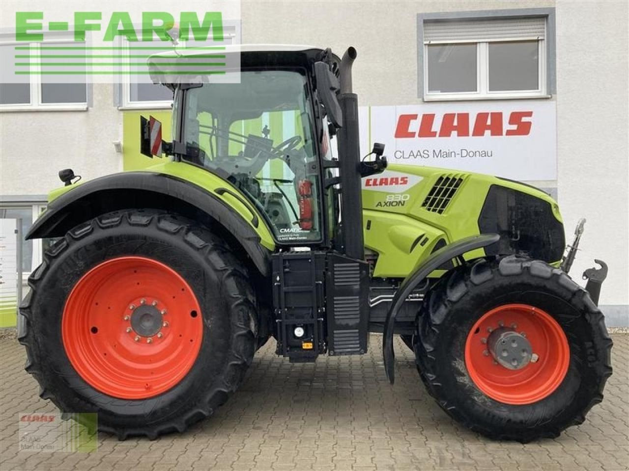 Farm tractor CLAAS axion 830 cmatic st5 cebis