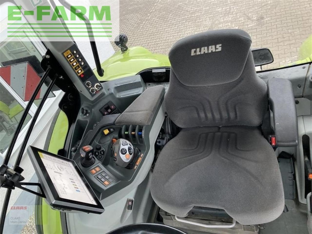 Farm tractor CLAAS axion 830 cmatic st5 cebis