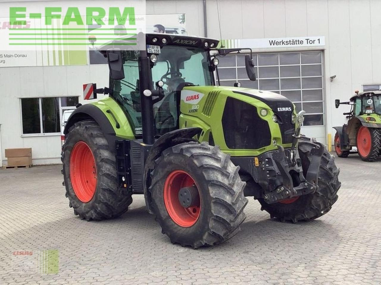 Farm tractor CLAAS axion 830 cmatic - stage v ce