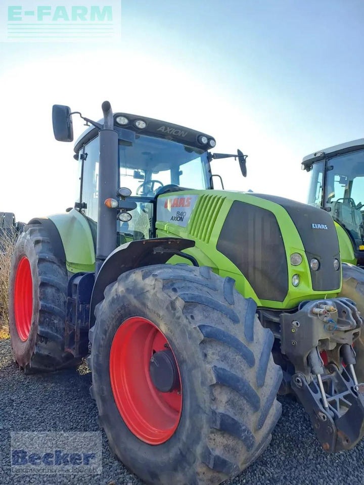 Farm tractor CLAAS axion 840 c-matic CMATIC