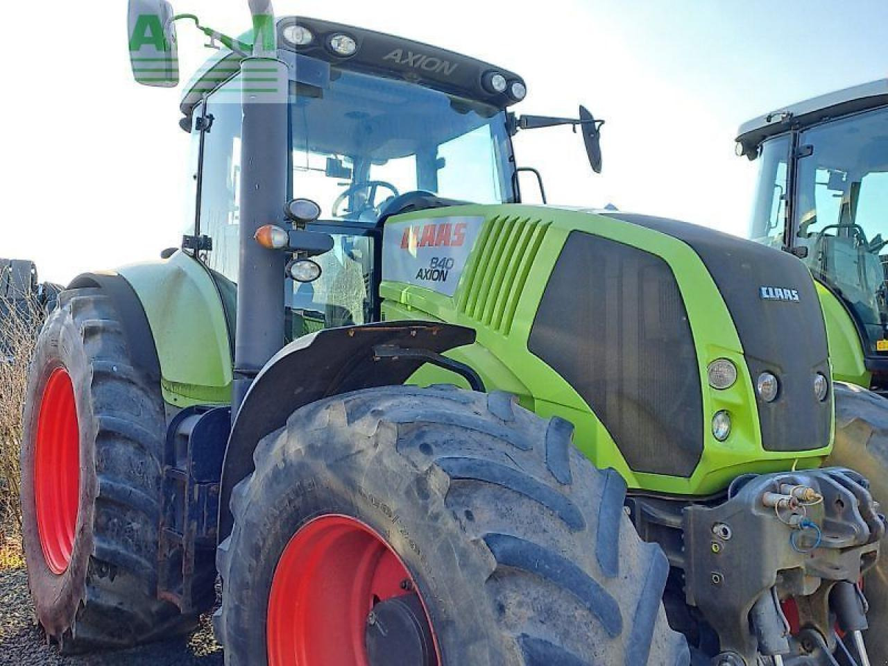 Farm tractor CLAAS axion 840 c-matic CMATIC