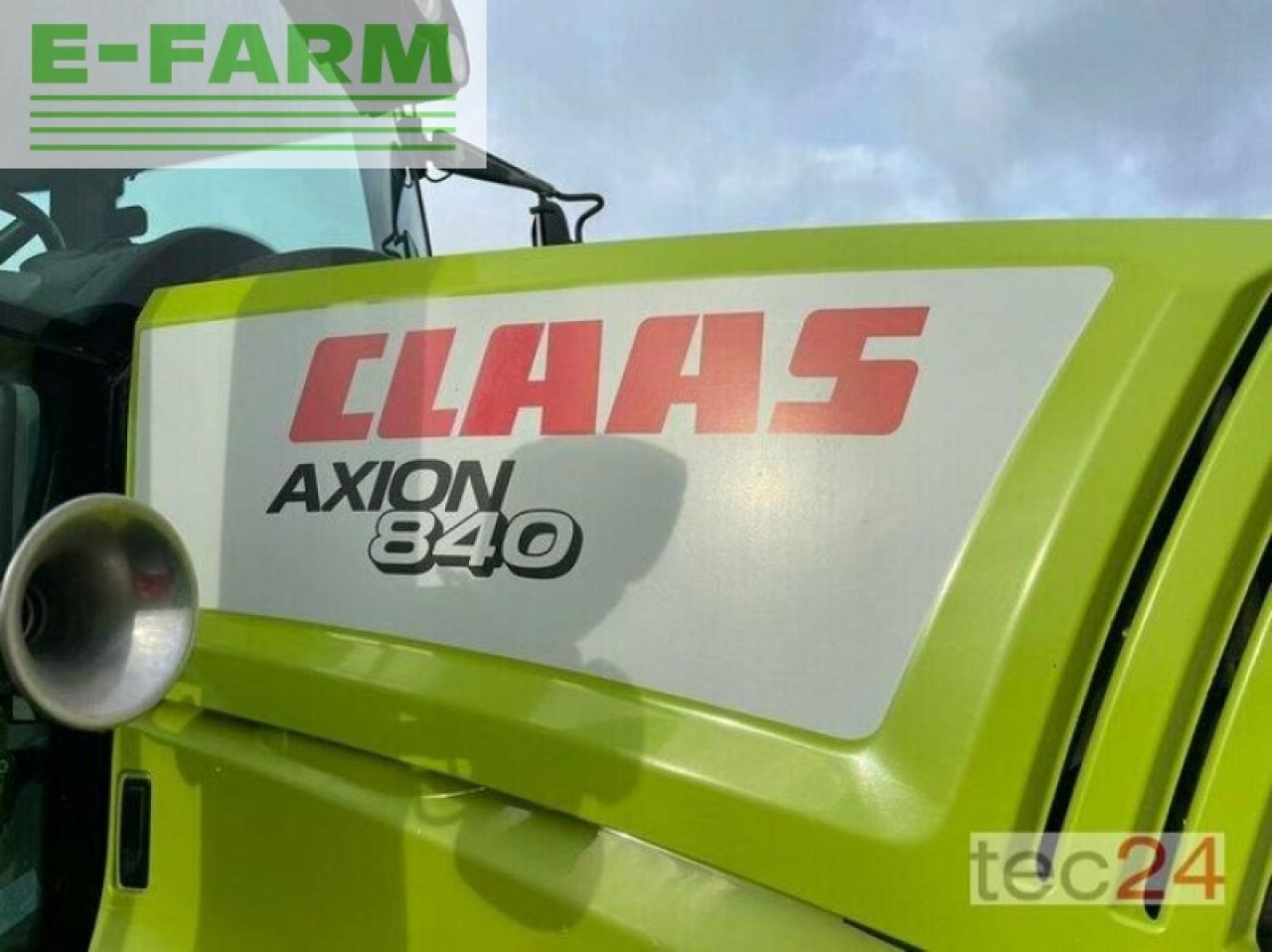 Farm tractor CLAAS axion 840 cvt