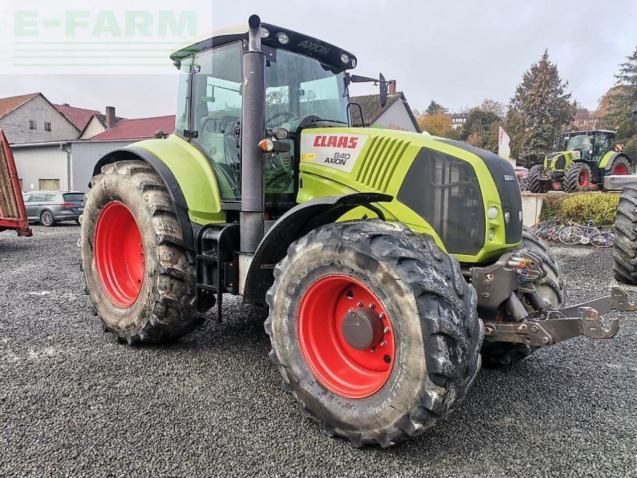 Farm tractor CLAAS axion 840 hexashift HEXASHIFT