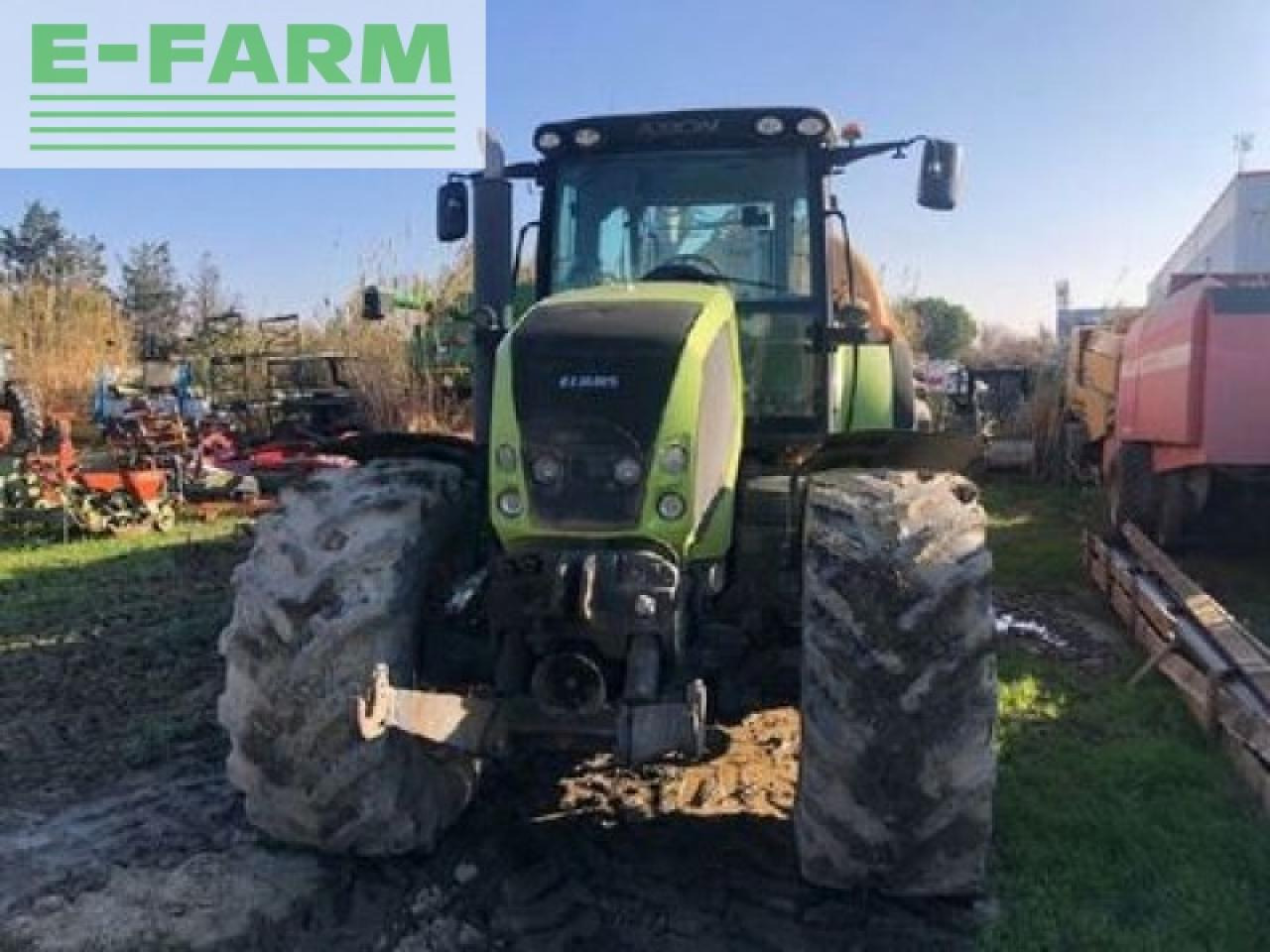 Farm tractor CLAAS axion 850