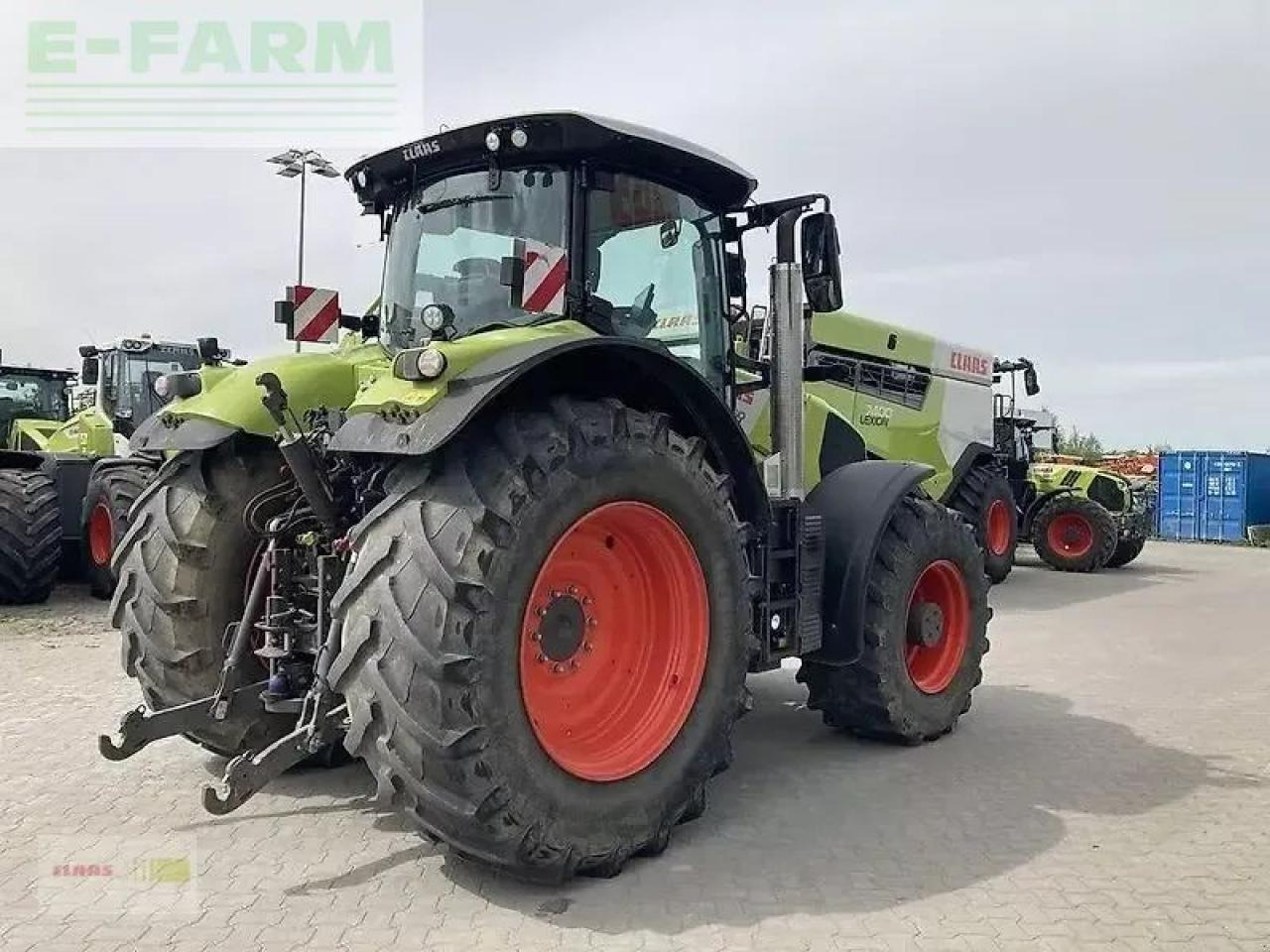 Farm tractor CLAAS axion 850 cebis
