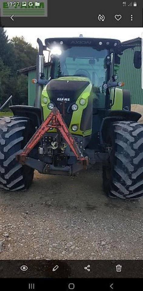 Farm tractor CLAAS axion 870