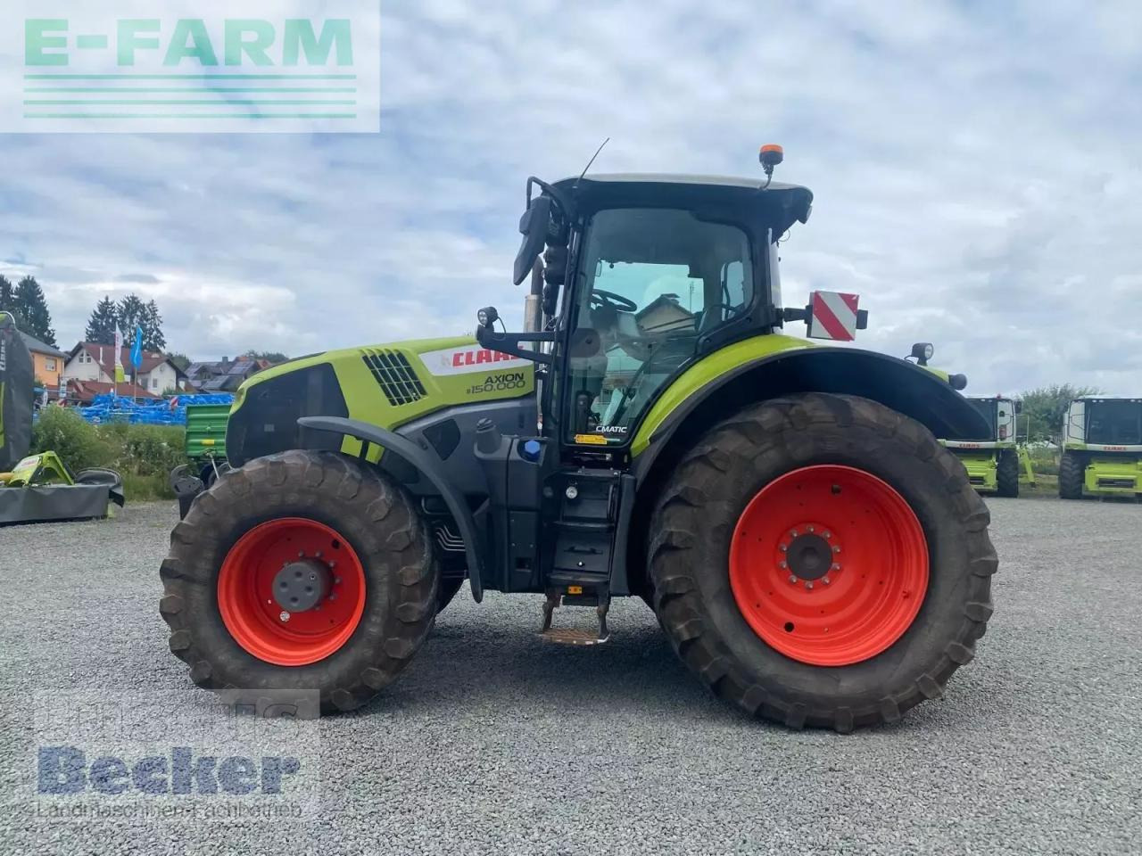 Farm tractor CLAAS axion 870 c-matic CMATIC