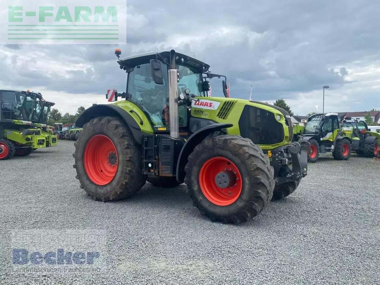 Farm tractor CLAAS axion 870 c-matic CMATIC
