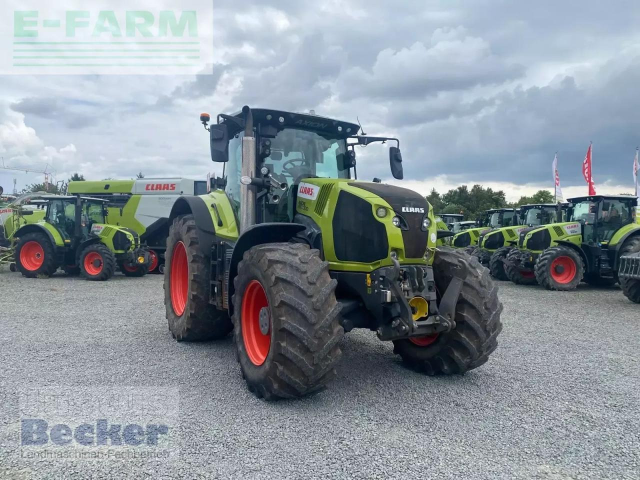 Farm tractor CLAAS axion 870 c-matic CMATIC
