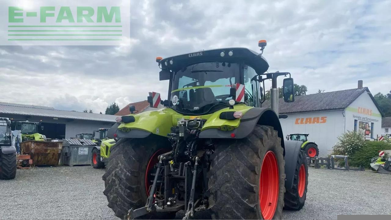 Farm tractor CLAAS axion 870 c-matic CMATIC