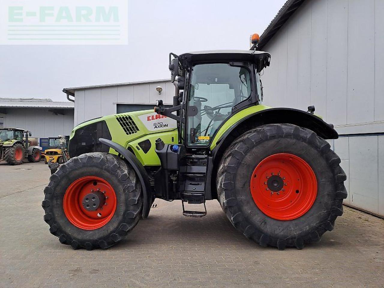 Farm tractor CLAAS axion 870 c-matic CMATIC