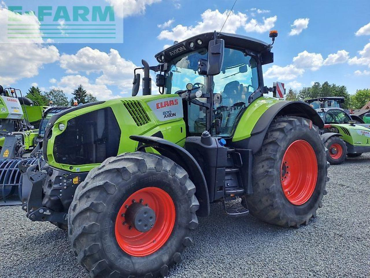 Farm tractor CLAAS axion 870 c-matic CMATIC