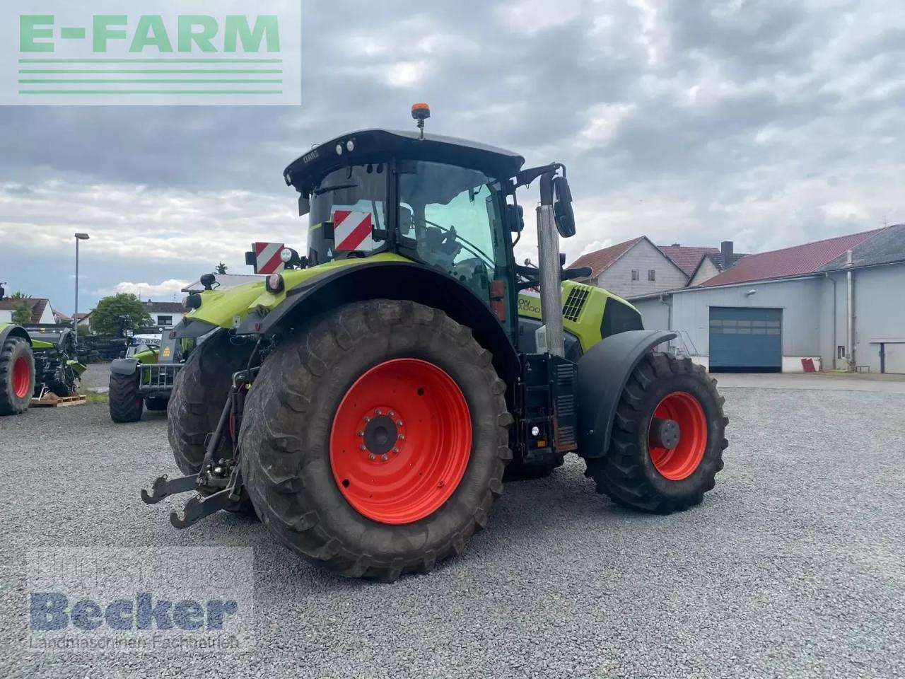 Farm tractor CLAAS axion 870 c-matic CMATIC