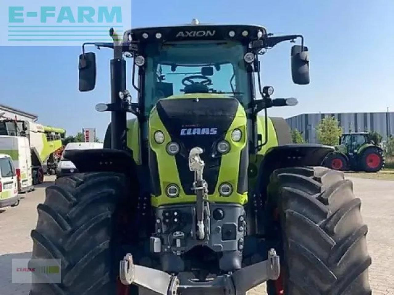 Farm tractor CLAAS axion 870 cmatic CMATIC