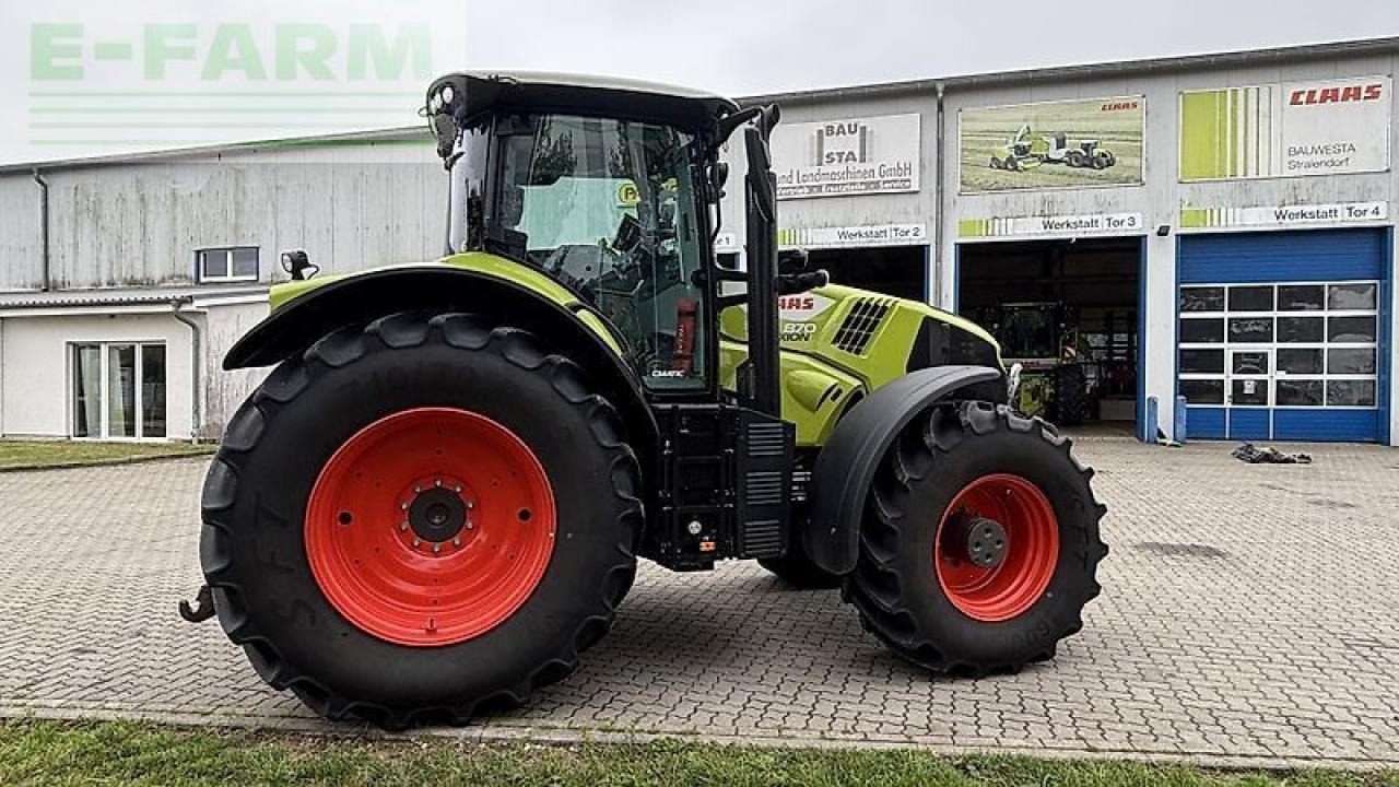 Farm tractor CLAAS axion 870 cmatic CMATIC