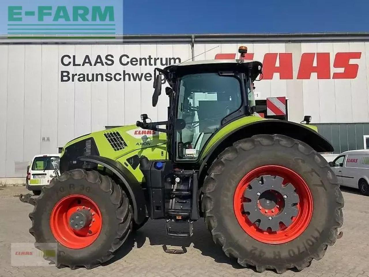 Farm tractor CLAAS axion 870 cmatic CMATIC