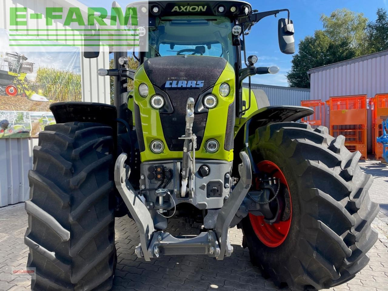 Farm tractor CLAAS axion 870 cmatic cebis CEBIS