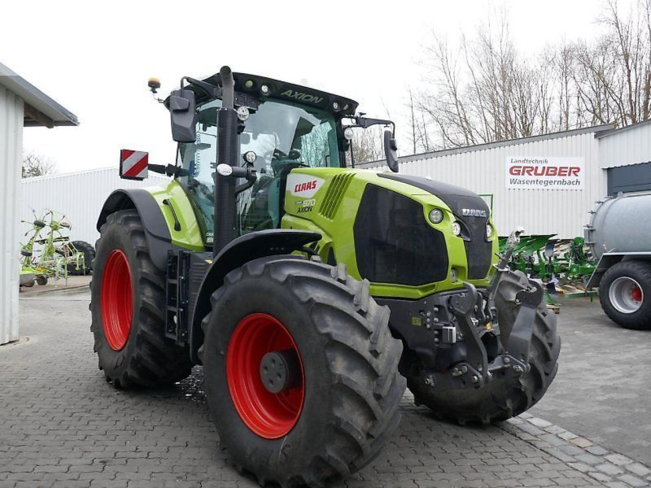 Farm tractor CLAAS axion 870 cmatic cebis inkl. cemis 1200 CMATIC CEBIS