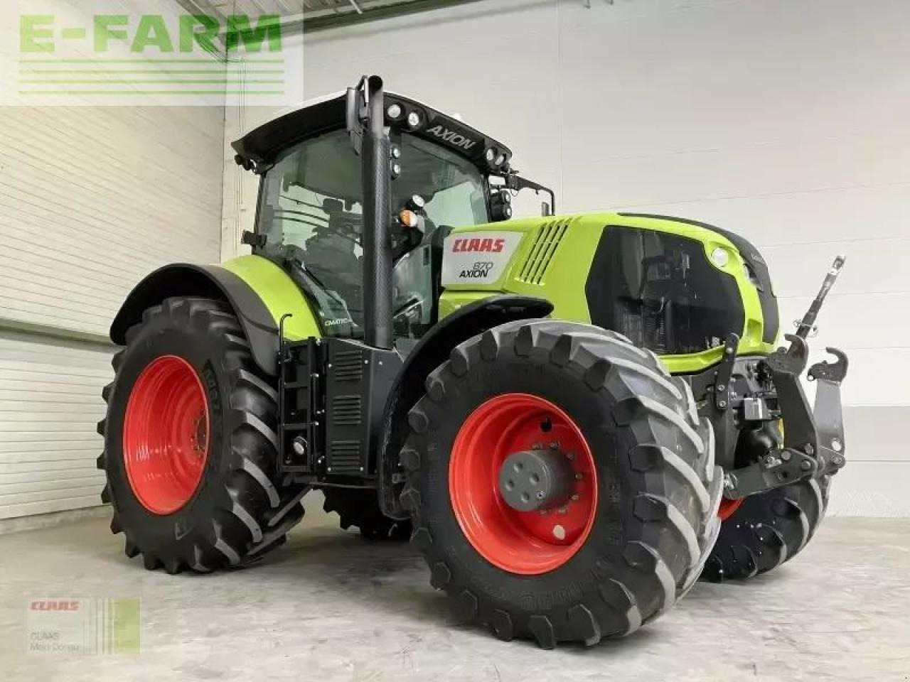 Farm tractor CLAAS axion 870 cmatic gps rtk