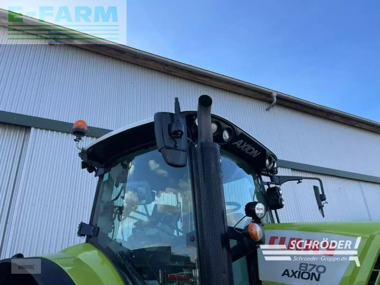 Farm tractor CLAAS axion 870 cmatic rtk CMATIC