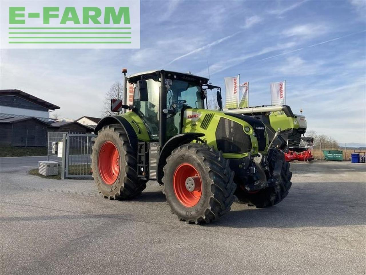 Farm tractor CLAAS axion 870 cmatic - stage v
