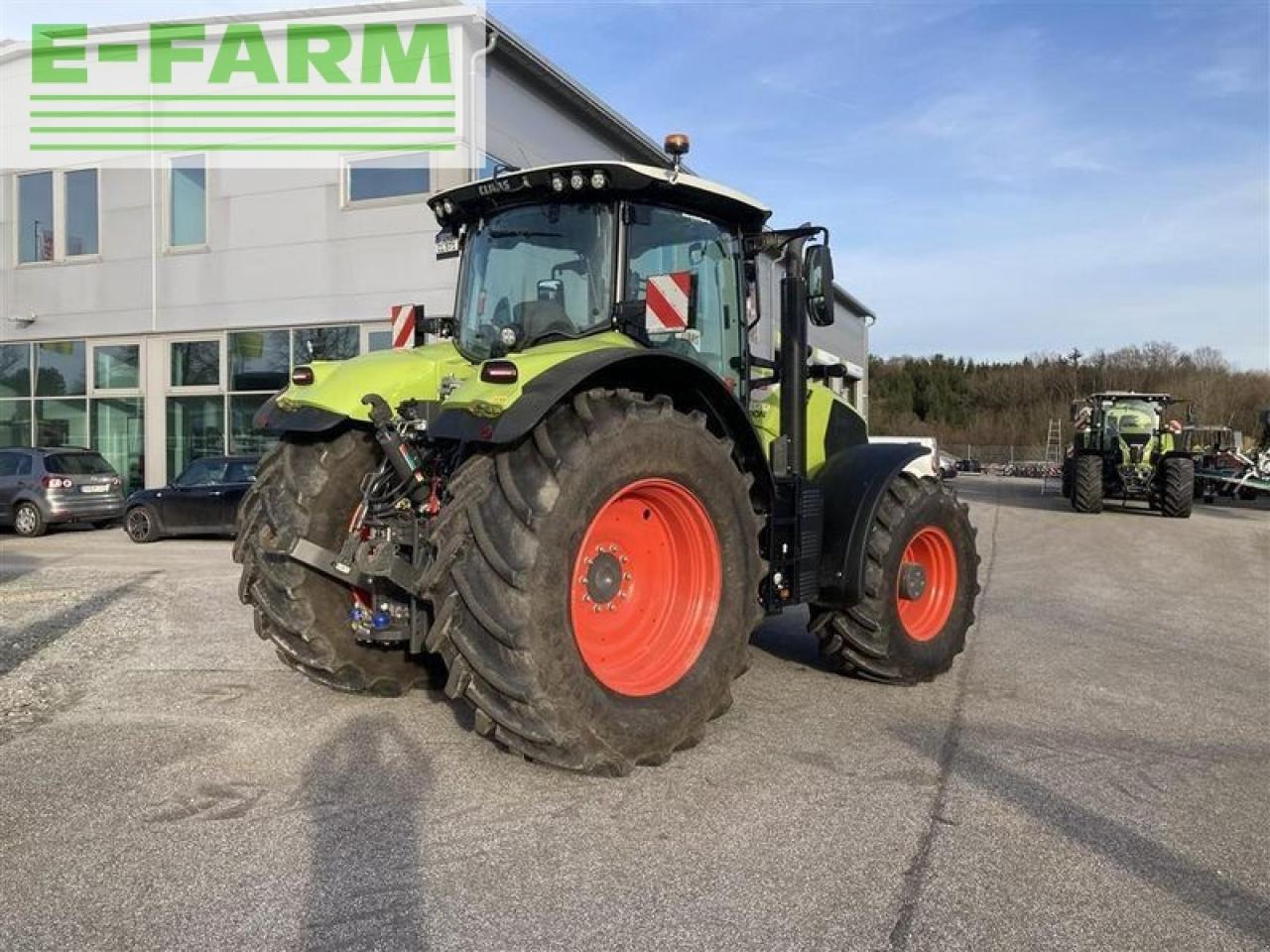 Farm tractor CLAAS axion 870 cmatic - stage v