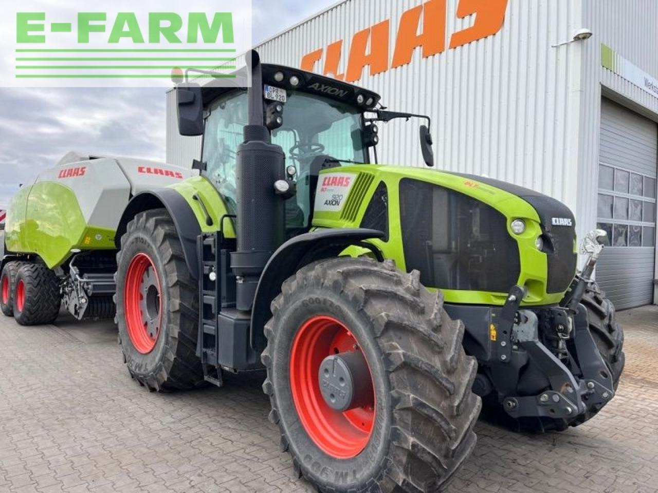 Farm tractor CLAAS axion 920 cmatic cebis CMATIC CEBIS