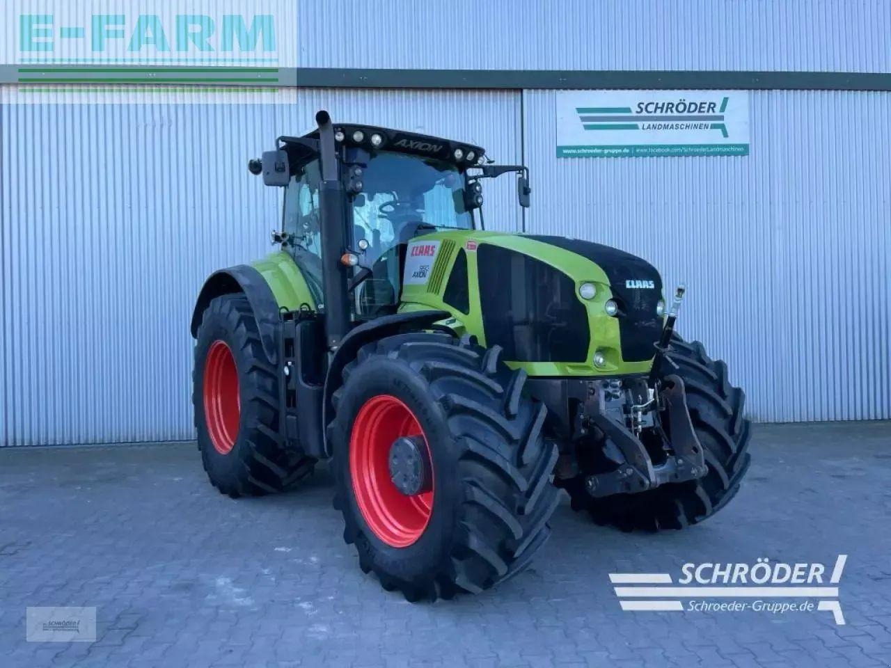 Farm tractor CLAAS axion 920 cmatic + rtk