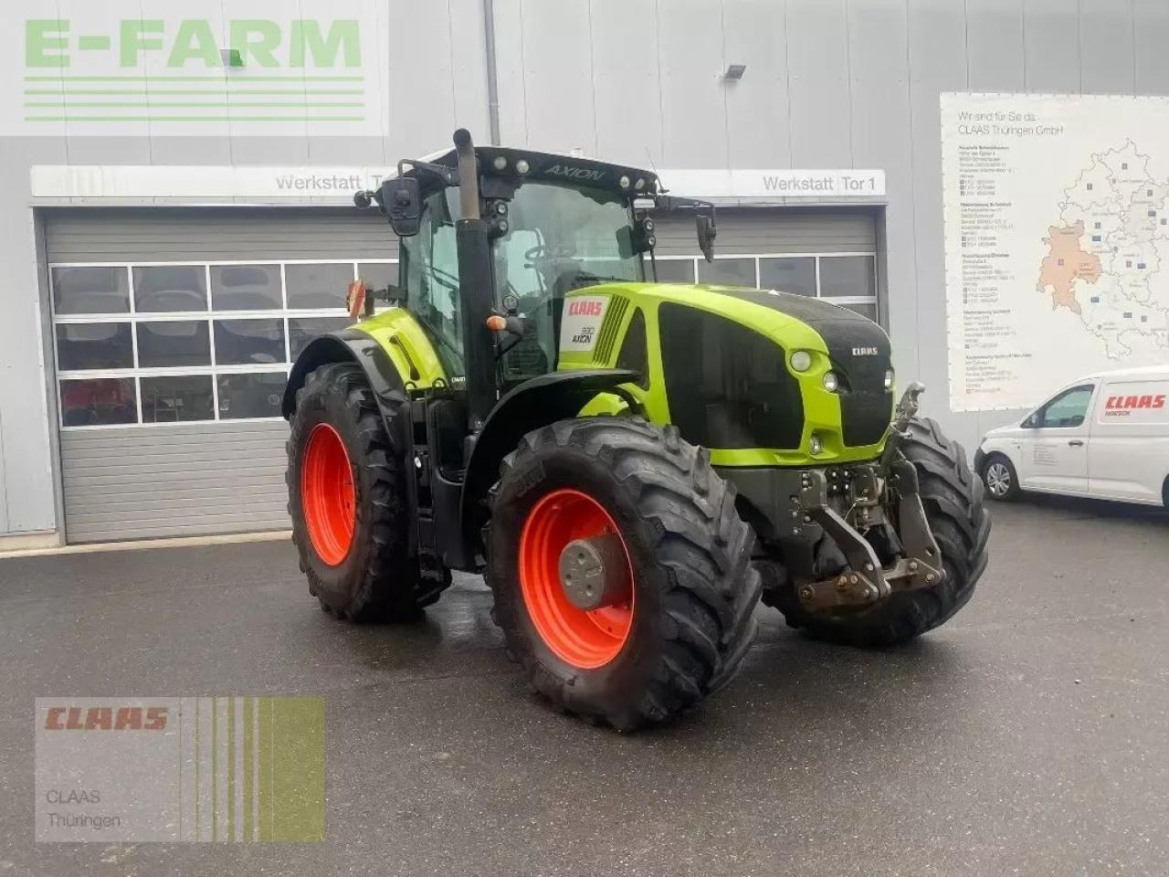 Farm tractor CLAAS axion 930