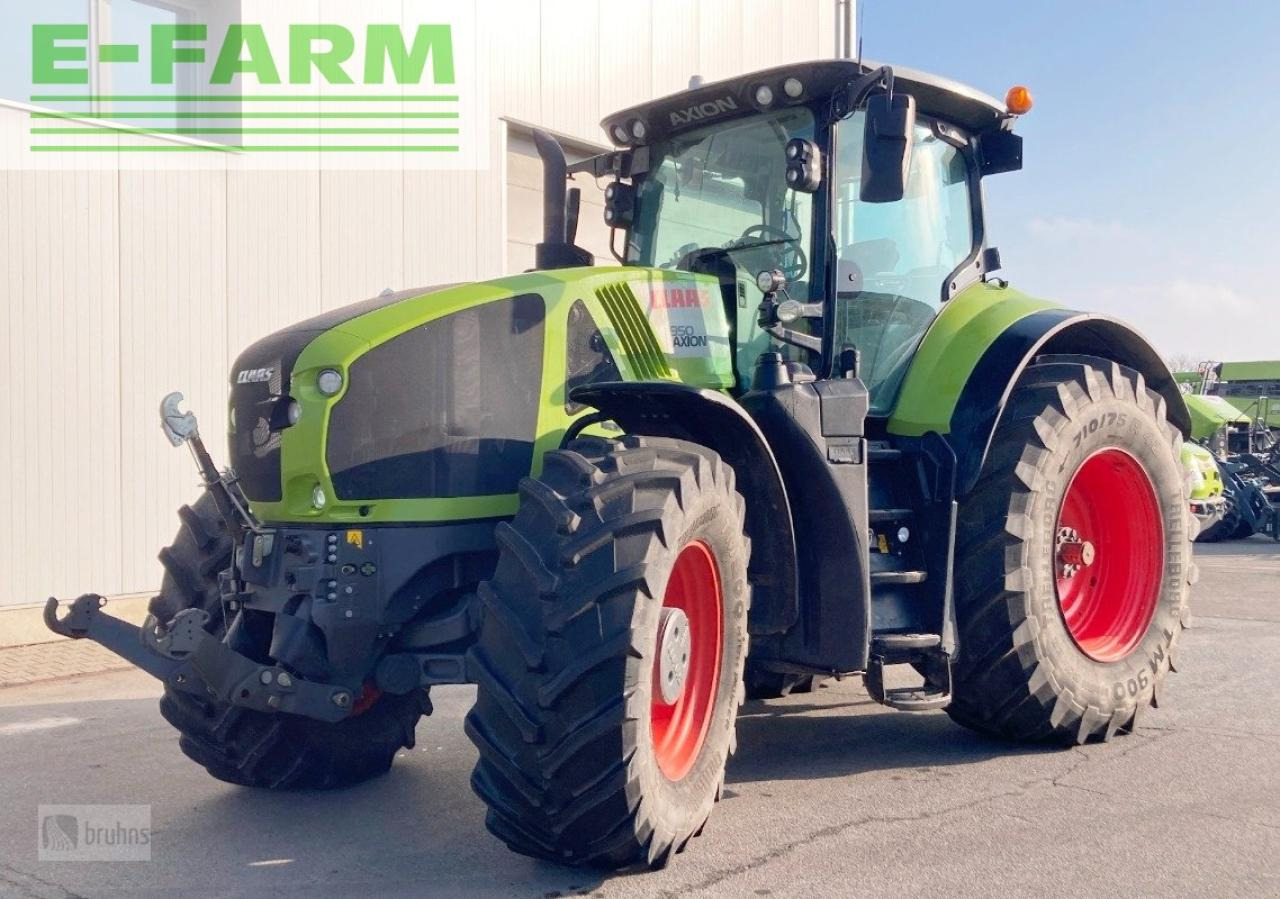 Farm tractor CLAAS axion 950 cebis cematic- motor neu